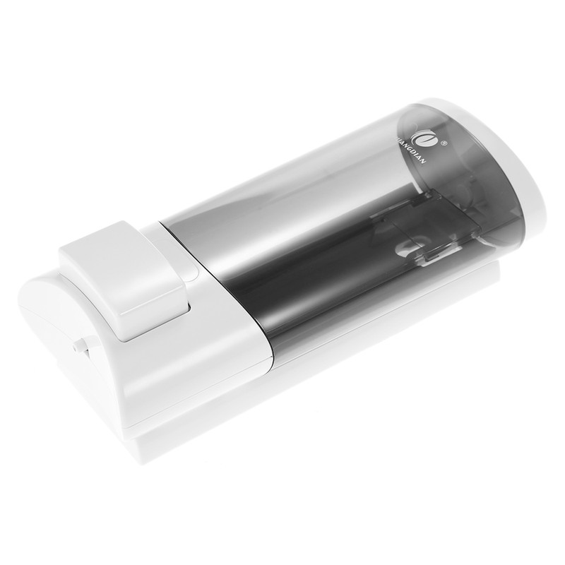 CHUANGDIAN Wall-mounted Single Bottle Manual Soap Dispenser Shampoo Box Rest