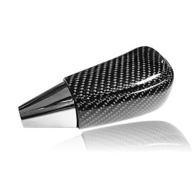 BLAKAYA Compatible with Real Carbon Fiber Black Gear Shift Knob Head Cover Automotive Shift Lever Modified Decoration for Toyota 4Runner 2010-2023 Tundra 2007-2021