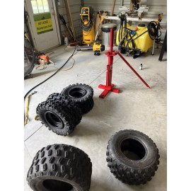 Pittsburgh Automotive Tire Bead Breaker Tool Mounting Home Shop Auto DIY Manual Portable Hand Changer