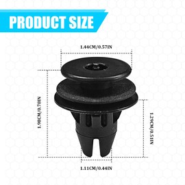 HQRNYP 20PCS New Tail Light Retainers Clips, Automotive Clips, Car Rear Side Taillight Mounting Clip, Car Accessories Compatible with Dodge 2007-2022 Ram 1500 2500 3500 4500, Replace OEM#68061648AA