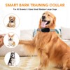 Dog Bark Collar, Adjustable Training Collar Intelligent Waterproof Barking Terminator