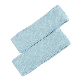 JK Home 43cm Long Warm Comfortable Footless Knitted Yoga Socks, Ankle Cuffs Heaters Knit Crochet Women Girls Leg Warmers, Chunky Boot Cuffs Women's Gaiters for Dance