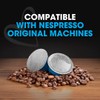 Italian Coffee Decaffeinated "DEK" capsules compatible with Nespresso machines (Decaffeinated