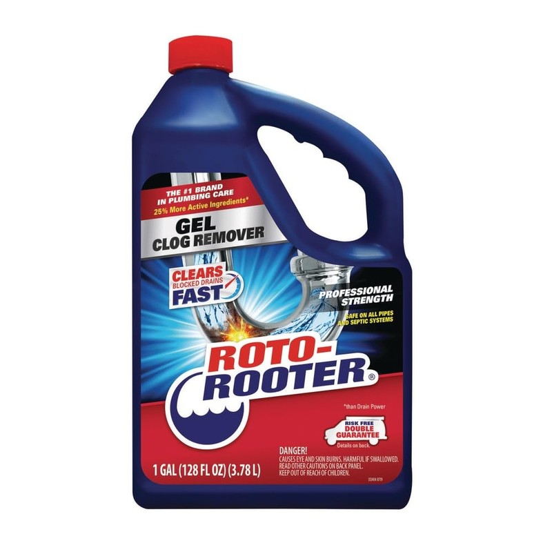Roto Rooter Gel Clog Remover 1 gal. - Case of: