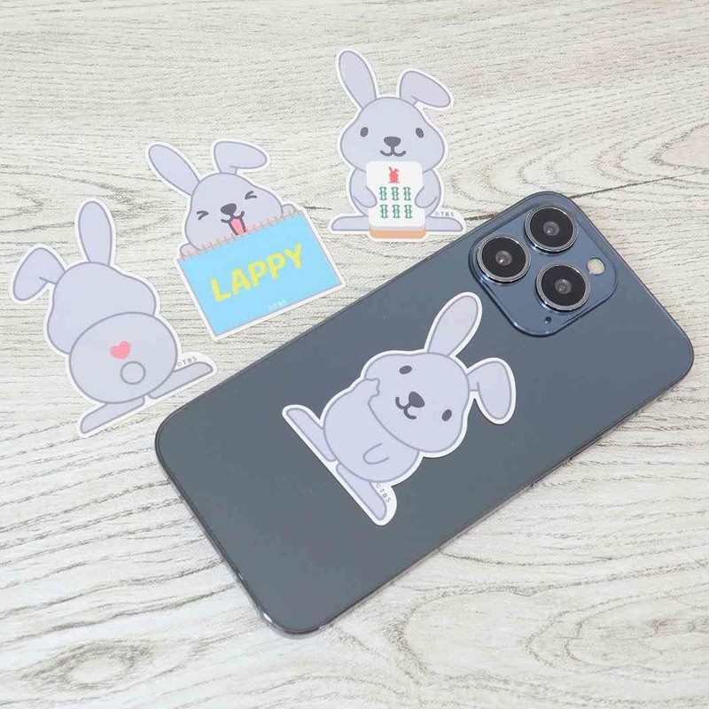 Rappie [Character Sticker] Mini Decal Sticker / Cucilo Rabbit