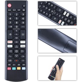 ANKIMI Universal Control Remoto Reemplazo para LG Smart TV, AKB76037601 AKB75095307 AKB75095308 AKB74915304 AKB75375604 AKB75095315 (AKB76037601)