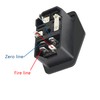PNGKNYOCN 10A 250V Rocker Switch Power Socket Inlet Module Plug