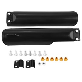 Fork Guards, Pitbike Fork Protector 125 Ccm Fork Protector in Orange Other Components 1 Pair Fork Guard Protective Grille for 150cc 160c 200cc 250cc Dirt Bike