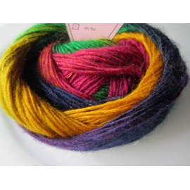 Amitola By Louisa Harding Silk, Wool Dk Weight Color 109 Salsa 1sk