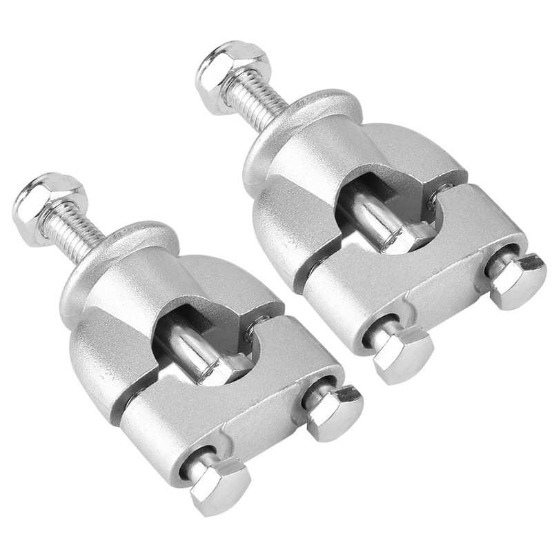 1 Pair Aluminum Alloy Motorbike Mount Riser 22mm Motorcycle Handlebar