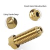 TMYPN 20PCS Brass Volcano Nozzle Kit for Anycubic Kobra 2,