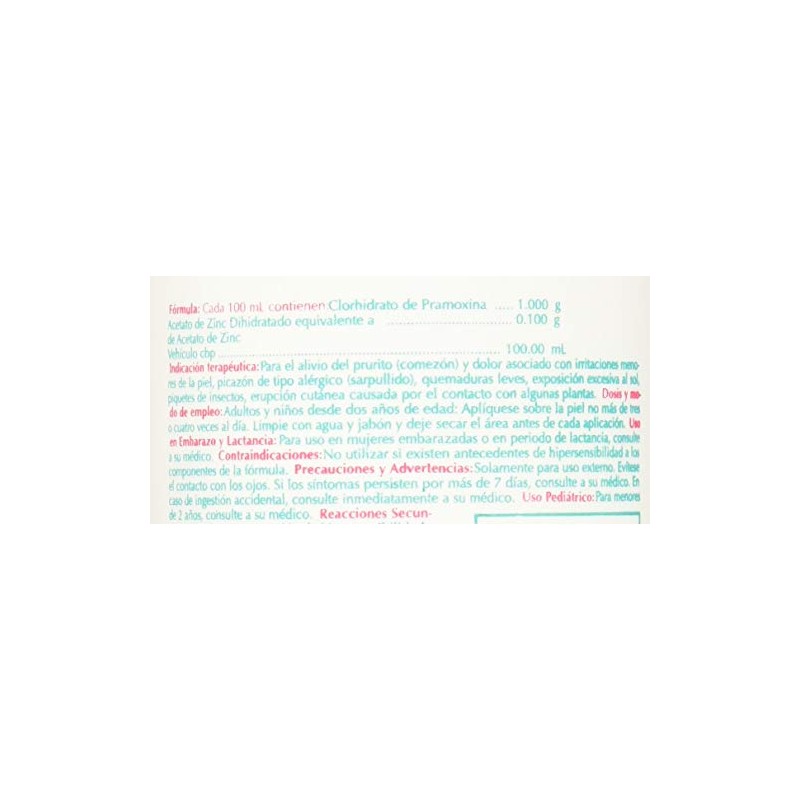 Caladryl Clear Loción, 180 ml