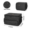 PGmoon 2 Layer Golf Trunk Organizer, Golf Car Storage Organizer