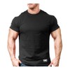 Monsta Clothing Co. Men's Bodybuilding Workout (Monsta-000) Gym T-Shirt (G:BK)