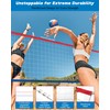Swimming Pool Volleyball Net Replacement Heavy Duty, Extra-Long 15FT-28FT Adjustable,