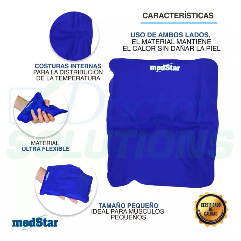 MedStar Compresa Para Terapia Frío/calor De Gel Medstar 17x15 Cm