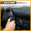 Partuto Ignition Switch Lock Cylinder, for Honda Accord 2003-2012, Metal,