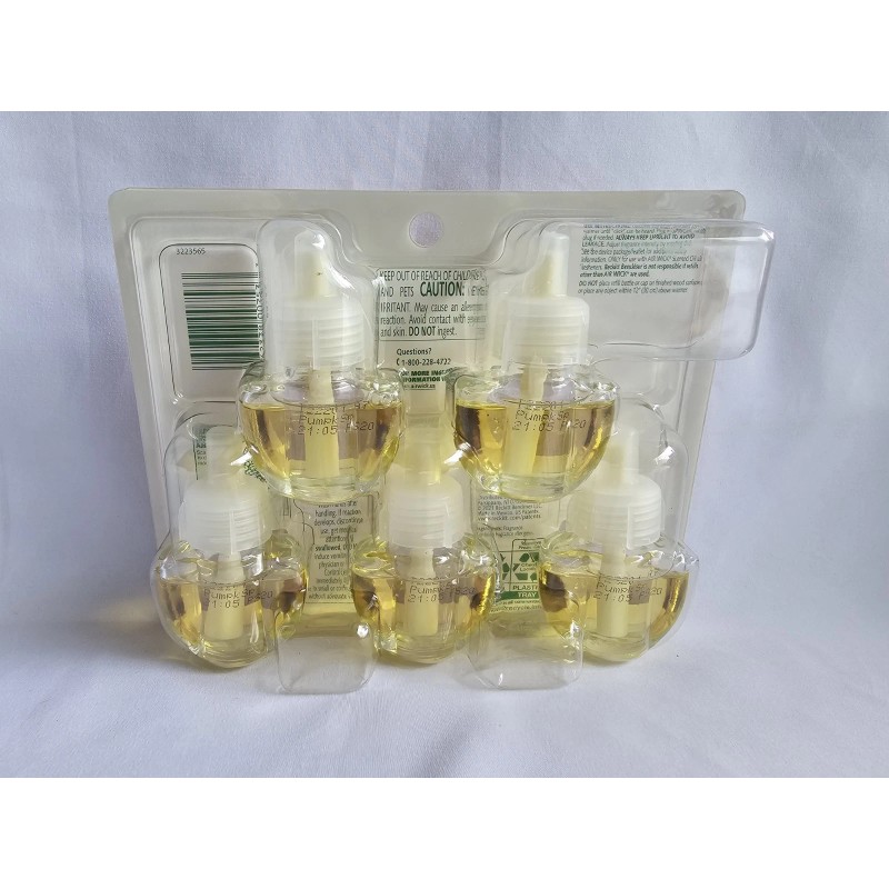 2x Lot Air Wick Pumpkin Spice Plug In Scented Oil