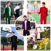 Ragelion Mens Tracksuit 2 Piece Velour Sweatsuit for Men Casual