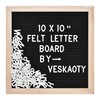 Felt Letter Board with 294 Letters, Numbers & Symbols -