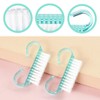 Pack of 2 Nail Brush Nail Cleaning Brush with Sponge