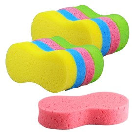 9 Pcs Car Wash Sponges Colorful Car Sponges for Washing Large Sponges for Car Cleaning Windows and Anti-Scratch for Wheels Windscreen & Bodywork for Car Boat Cleaning