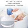 Eacam White Noise Sleep Machine Built-in 6 Soothing Sound Soft