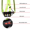 Outdoor Night Running Chest Lights Dual Light Sources IP55 Waterproof