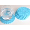 Blue Drinks Coasters Set of 6 by Stone & Thyme.