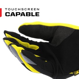 Mechanix Wear MFF-01-008 Gloves, Yellow