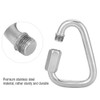 Durable Safe Quickdraw Carabiner Outdoor Stainless Steel Mellon Locks for