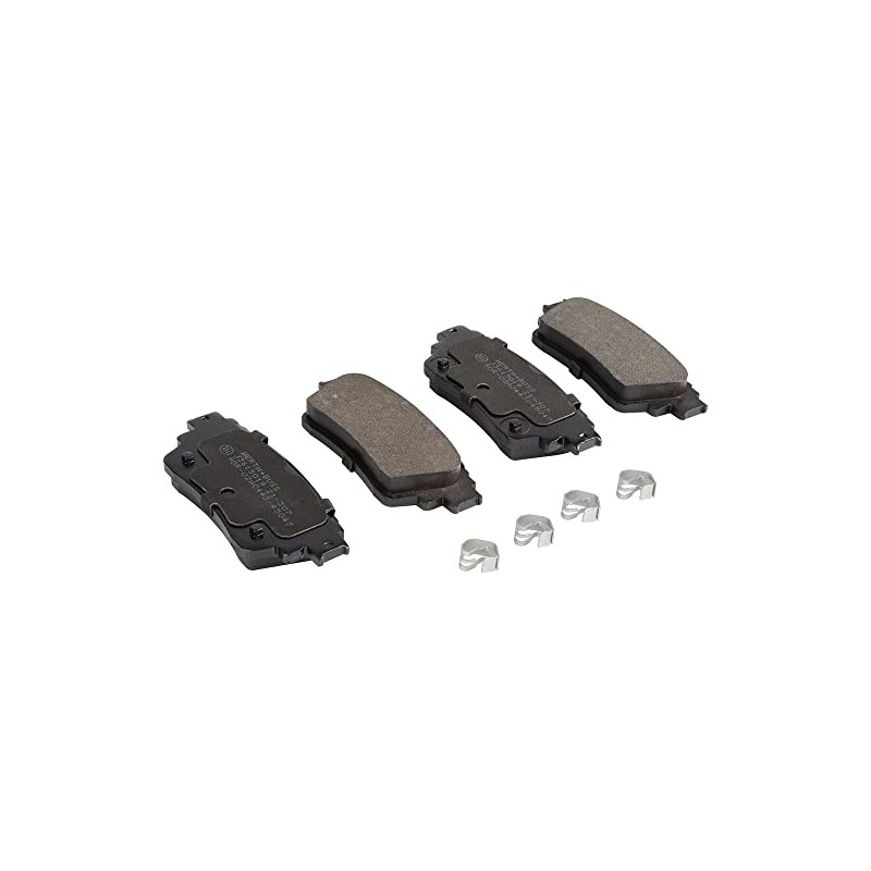 Herth+Buss J3615019 Brake Pad Set, Disc Brake, 4 Pieces
