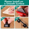 60 Pieces Mini Cable Clips Self Adhesive Light Clips Light