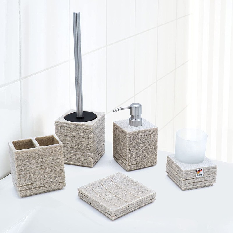 RIDDER RI22150307 Soap Dish Brick Gray Bathroom Amenities Soap Dish