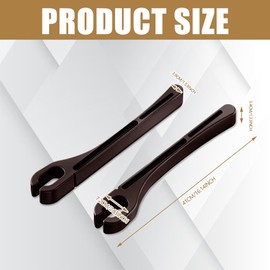 PACLVIO 2PCS Car Seat Gap Filler Organizer with Phone Holder, Car Seat Side Gap Filler, Car Seat Gap Organizer for Prevent Falling, Universal Car Accessories Car Seat Gap Filler for Most Cars (Brown)