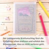 10 Invitation Cards for Children's Birthday Party Invitations Kraft Paper