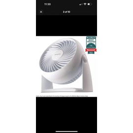 Honeywell HT-904 Turboforce Tabletop Air Circulator Fan, Small, White – Quiet Pe