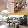 Furniture Sliders for Carpet 50mm, 12pcs Furniture Glides Sliders Sliding