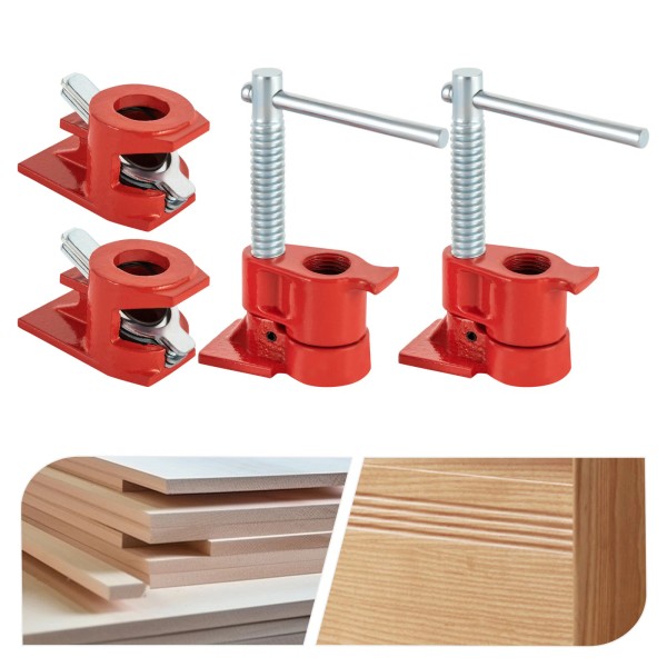 Unbranded ( 2 Pack ) 1/2" Wood Gluing Pipe Clamp