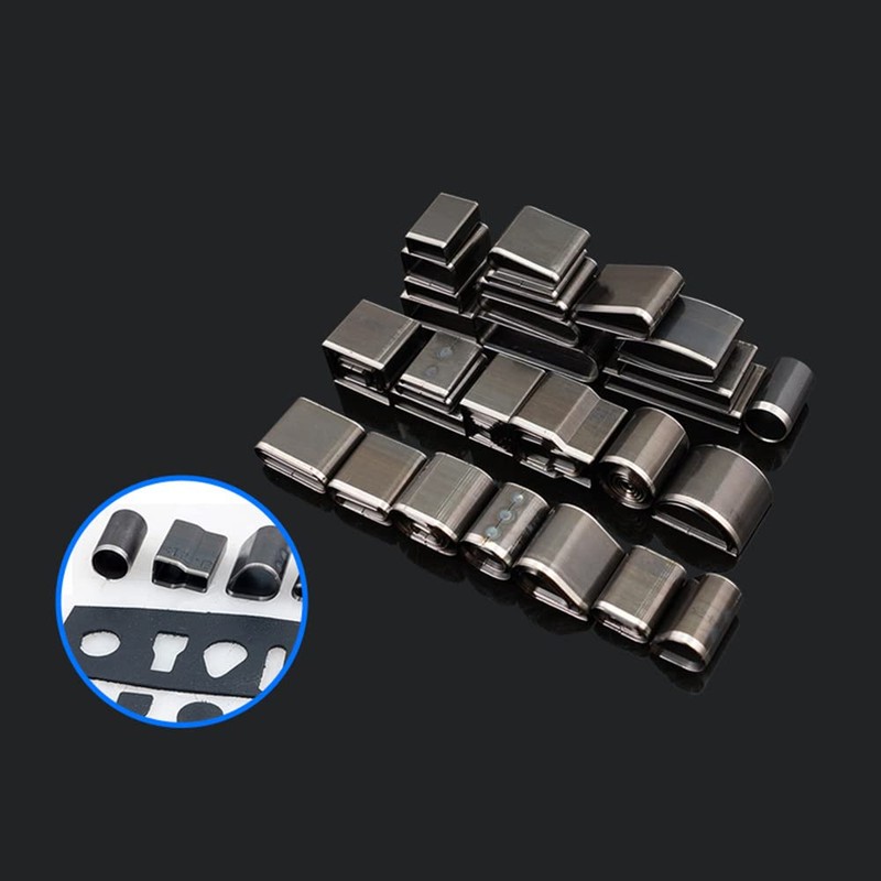 Tiardey 24pcs Leather Craft Punch Hole DIY Tool Set for