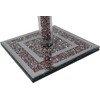 Crushed Diamond Paper Towel Holder Stand Crystal Paper Towel Holder