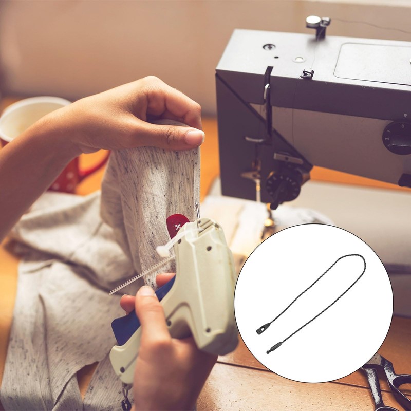 MECCANIXITY Cotton Hang Tag String Snap Lock Pins Loop Price