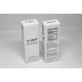 Probióticos Progurt. 1000 billones UFC por dosis. Súper avanzados. Probióticos de cuarta generación. Iguales a los presentes en la leche materna. Caja