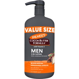 Palmers Cocoa Butter Formula Locin Corporal MEN 3 en 1, para HOMBRES con Manteca de Cacao y Vitamina E, Rpida Absorcin, Humectacin 48 Horas,...       