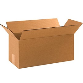 AVIDITI 18 x 8 x 8 Corrugated Cardboard Boxes, Long 18"L x 8"W x 8"H, Pack of 100 | Shipping, Packaging, Moving, Storage Box for Home or Business, Strong Wholesale Bulk Boxes
