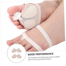 Outanaya 4pcs Breathable Forefoot Pads for Ballet Shoes Comfortable Non- Insole Cushions for Foot and
