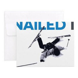 CafePress Nailed It Notecards (Set Of 20) 4.25" x 5.5" Notecards 10 Pack