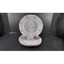 Haviland Vintage Johann Haviland BLUE GARLAND Set of 3~10" Dinner Plates Bavaria NEW