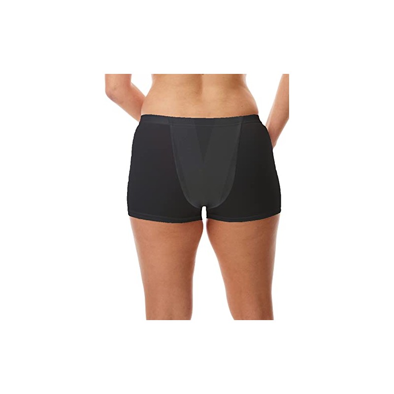 Vulvar Varicosity and Prolapse Support Boy-Leg Brief with Groin Compression