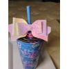 Starbucks glitter bow straw topper. Give your straw bling